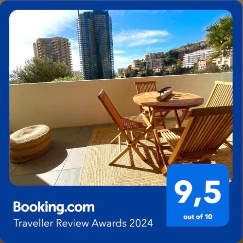 Luxueux Studio Neuf - Frontière Monaco - Piscine - Parking privé