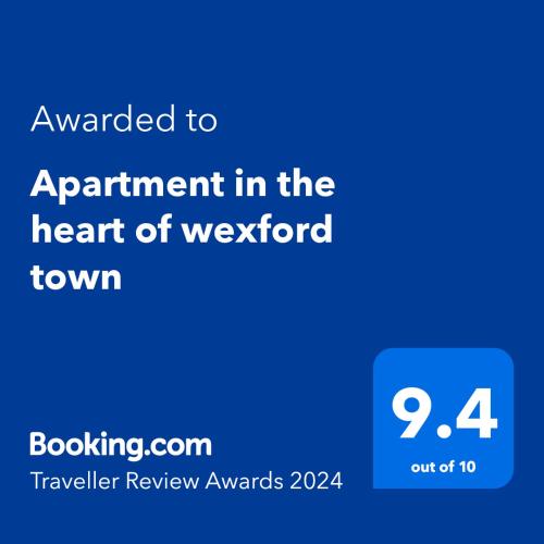 Apartment in the heart of wexford town