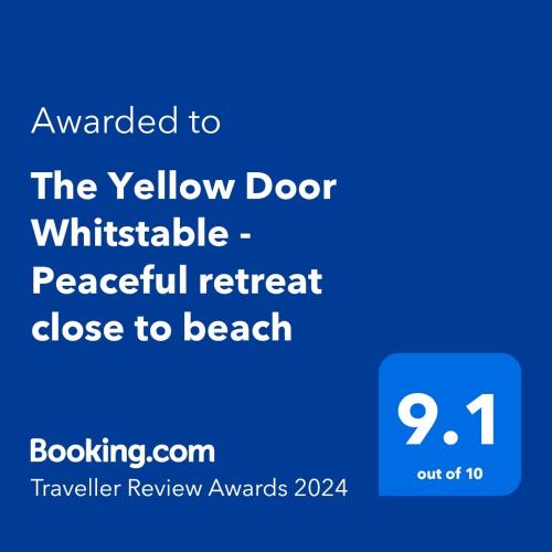 The Yellow Door Whitstable - Peaceful retreat close to beach