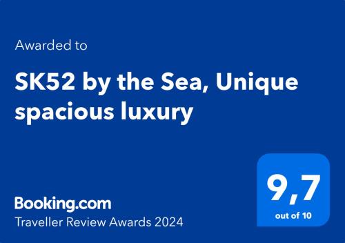 SK52 by the Sea, Lusso Unico e Spazioso, HG-17071