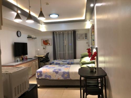 IT PARK, Cebu City, Twin Beds Avida Riala - unlimited data fast internet up to 100mbps