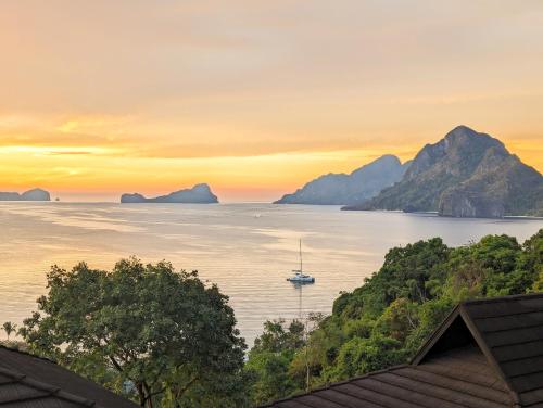 Perch El Nido's Seaview Villas overlooking Marimegmeg