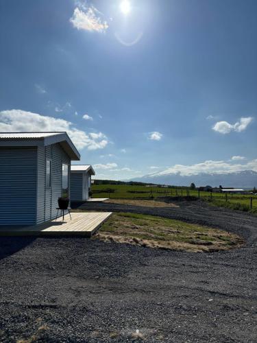 Wiejski domek z przepięknym widokiem na lodowiec Eyjafjallajokull