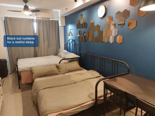 Blue Night Sky At Shore 2