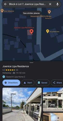 Joenice Lipa Staycation