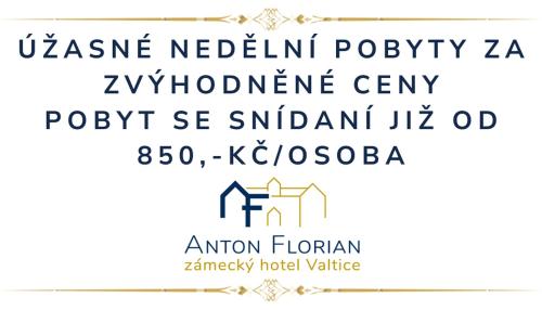 Anton Florian Zámecký Hotel Valtice