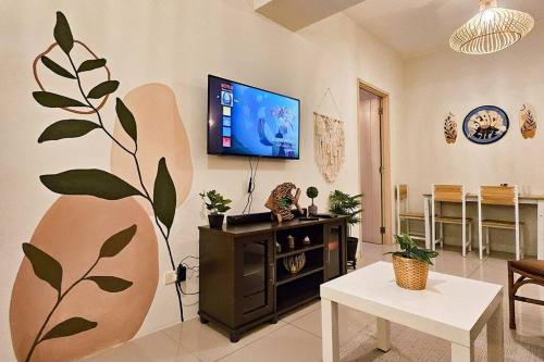 Boho Beach Vibes 2br Apt 2 in Makati