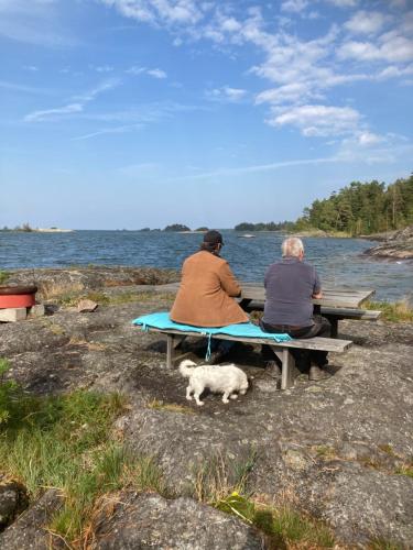 Strandnära Nybyggd Stuga Vänersnäs