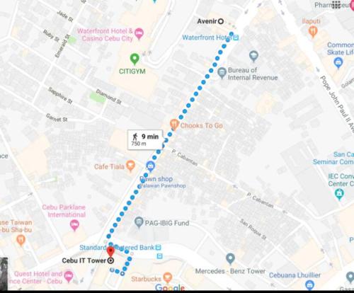 14T Walking distance to Ayala and IT Park with WIFI