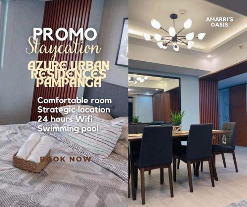 1BEDROOM Unit at Azure north With Netflix up to 6PAX