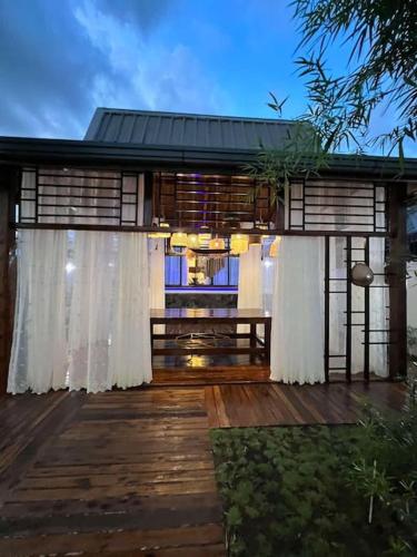 Peaceful bamboo farm villa