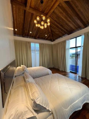 Peaceful bamboo farm villa