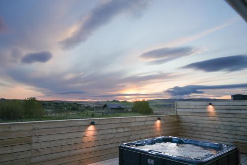 Cottage douillet, vue sur la montagne