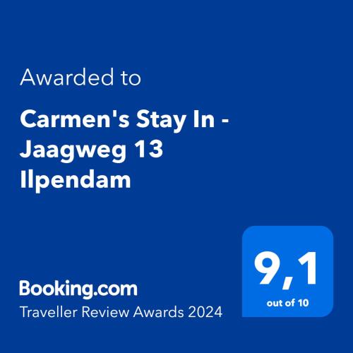 Carmen's Stay In - Jaagweg 13 - Ilpendam - 15 minuten naar Amsterdam met de bus