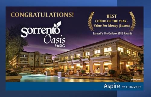 2BR Italian-inspired Condo Unit, Balcony Pool View