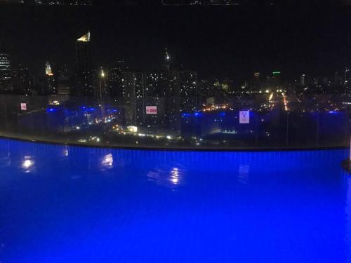 58F Minimalist Studio Panoramic View in Gramercy