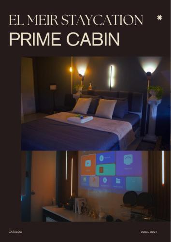 EL MEIR PRIME CABIN w/ Bathtub near EK