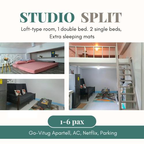 Go-Vitug Apartell, 2-8 pax, AC, Netflix, Parking