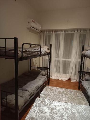 Family size Staycation in Makati with new year's firework balcony view