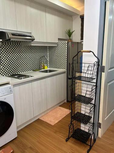 Away from but close like family room