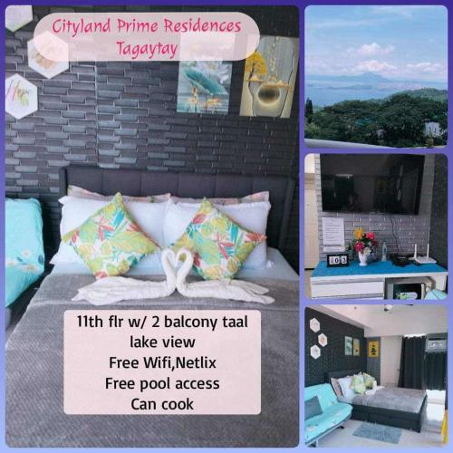 Tagaytay Cityland Taal Lake View with balcony by SAB