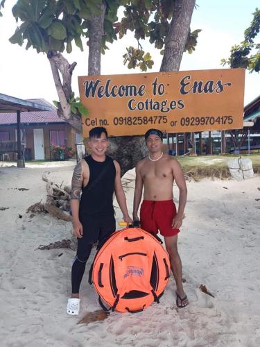 Enas cottages in Pamilacan IsLand