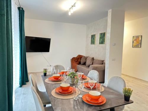 Luxury Apartments Sibiu near Station and Mall with Parking