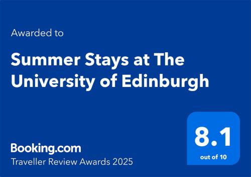 Summer Stays at The University of Edinburgh - Campus Accommodation