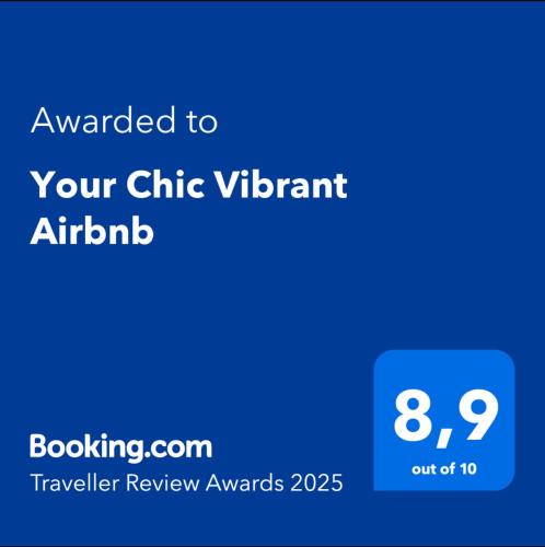 Your Chic Vibrant Airbnb