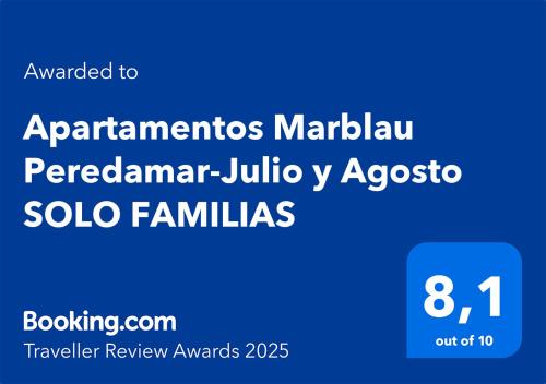 Apartamentos Marblau Peredamar