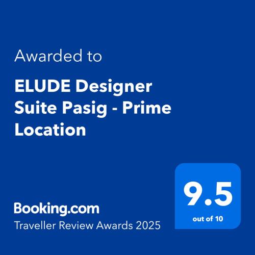 ELUDE Designer Suite Pasig - Prime Location