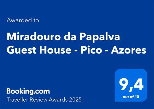 Miradouro Da Papalva Guest House Inn