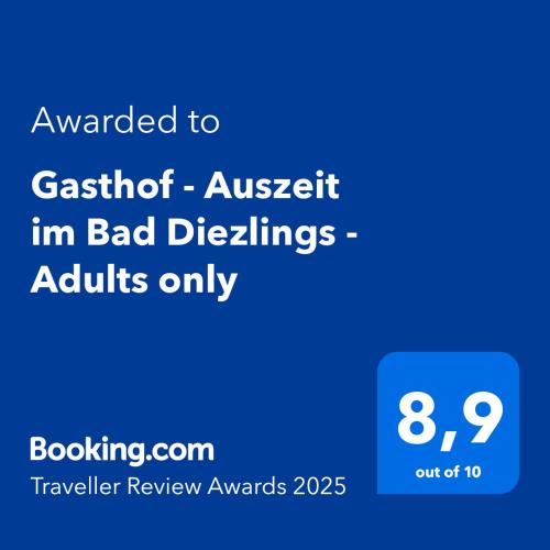 Gasthof - Auszeit im Bad Diezlings - Adults only