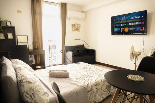 Close to Airport Room with Balcony and Pool Access