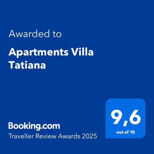 Apartments Villa Tatiana