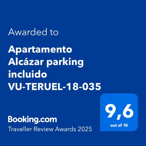 Apartamento Alcázar parking incluido VU-TERUEL-18-035
