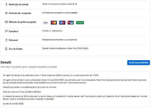 Bucharest Center Villa