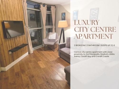 Ultra-Luxury City centre 2 bed apartment, with FREE parking