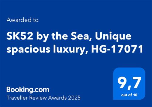 SK52 by the Sea, Lusso Unico e Spazioso, HG-17071