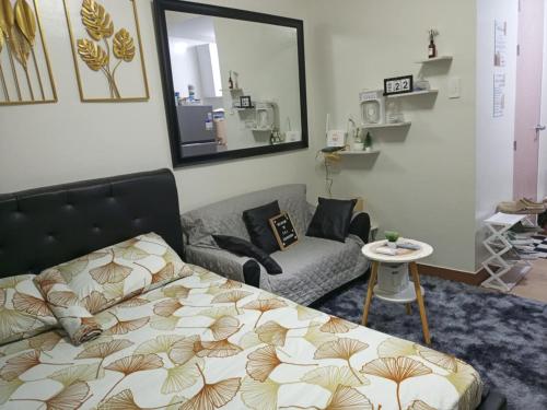 E & L staycation at trees residences