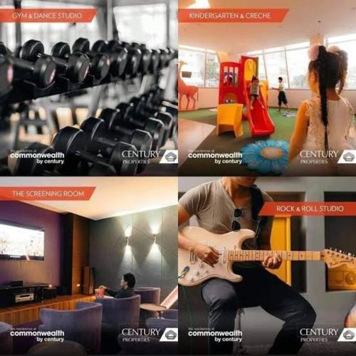 The Residences at Commonwealth with Balcony, Pool, Gym near Batasan UP