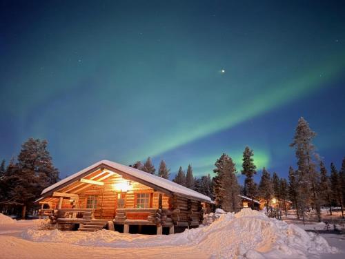 Arctic Log Cabin