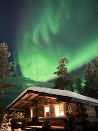 Arctic Log Cabin