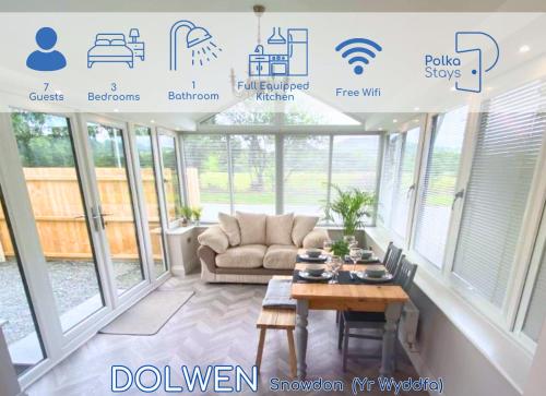Dolwen Snowdonia Home by PolkaStays