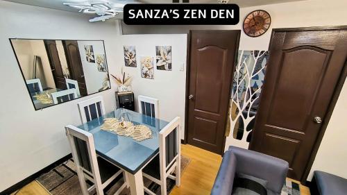 Modern 2BR Condo with Terrace,Netflix,Pool,& WiFi