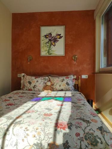 Forest house with outdoor hot tub