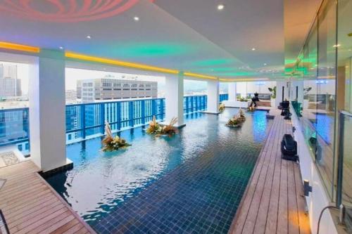 1BR Family room at 38park Cebu I T Park 300mb wifi