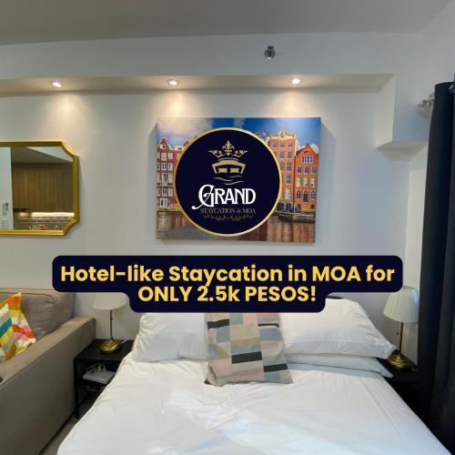 The Grand Staycation at MOA - Unit 7102 Hotel-like