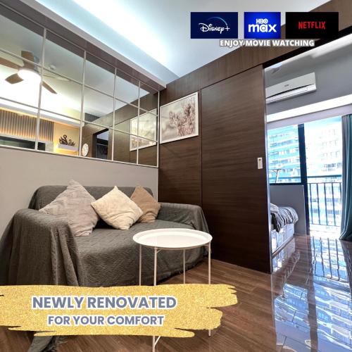 Apartment in Air Residences, Makati with wifi, Netflix, pool, mall and more