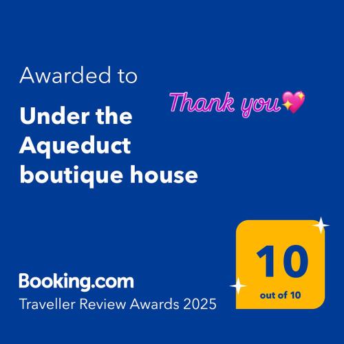 Under the Aqueduct boutique house